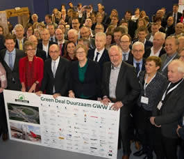 AFNL en MKB INFRA tekenen Green Deal duurzaam GWW
