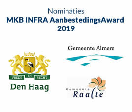 Drie nominaties voor MKB INFRA AanbestedingsAward 2019 bekend