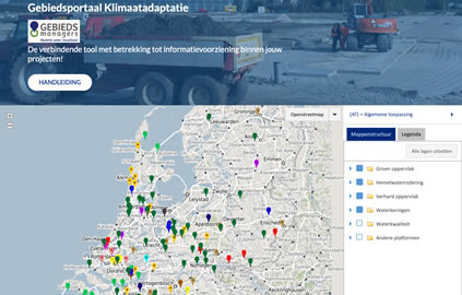 Minister van Nieuwenhuizen opent Gebiedsportaal klimaatadaptatie 