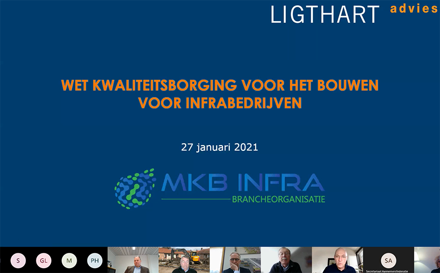 Webinar Wet kwaliteitsborging voor het bouwen (Wkb) en BIM 27 januari 2021